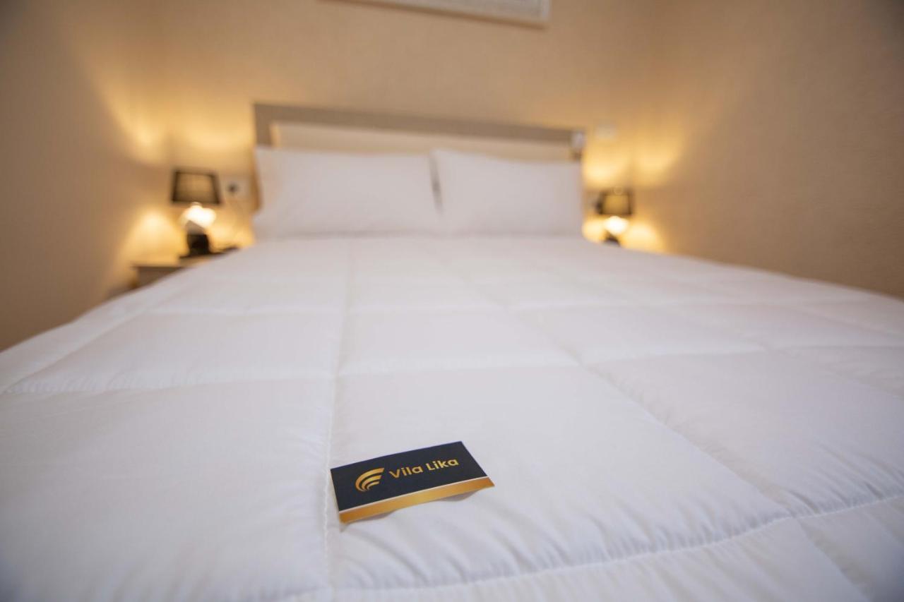 Vila Lika Hotel Korça Kültér fotó
